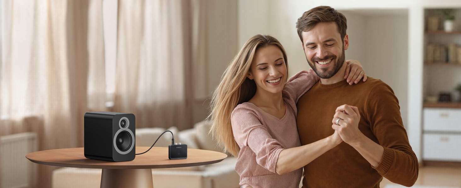 Адаптер Bluetooth 6.0 UGREEN з LDAC декодером, Hi-Res Audio, сумісний з колонками та автомагнітолами