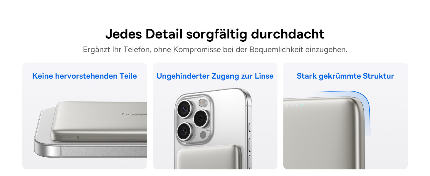 Power Bank Baseus Picogo AM41: Тонкий Qi2 Magsafe павербанк 15W, PD 27W, 10000mAh, USB-C, для iPhone 17/16/15/14/13/12 (Титановий)