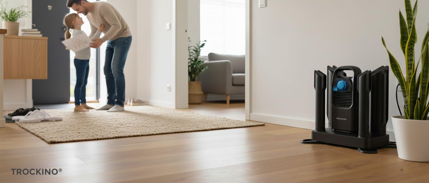 Сушарка для взуття 2 пари з таймером: для спортивного, туристичного, робочого та мото взуття - швидка, тиха та бережна