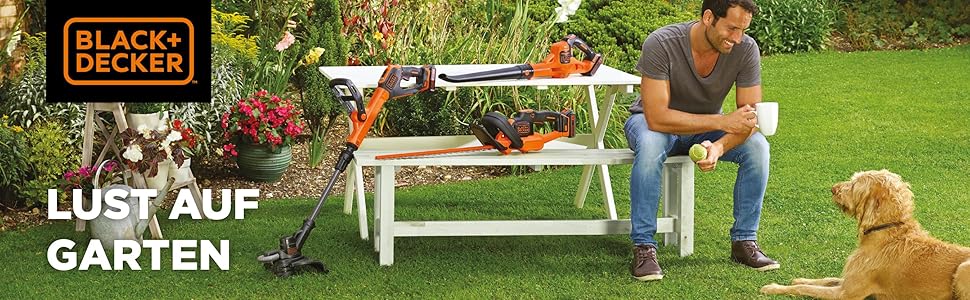 BLACK+DECKER телескопічна акумуляторна пила для обрізки гілок, 18В, висотна гілкорізка до 4 м, для важкодоступних гілок, швидке регулювання висоти, легке зберігання, модель GPC1820L20