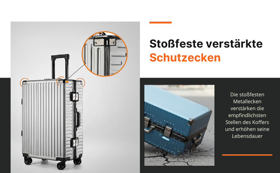 Алюмінієвий валіза It'Go M з жорсткою конструкцією, 4 колеса, ручна поклажа, срібний колір