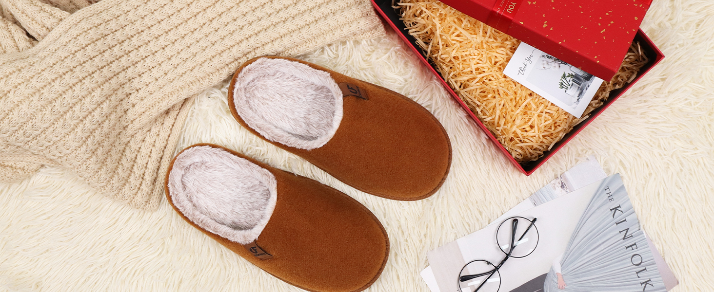 Тапочки чоловічі COFACE з фетру, теплі, зручні, з плюшем, антиковзка гумова підошва, для дому та вулиці, розмір 40-49, чорний, 43 EU