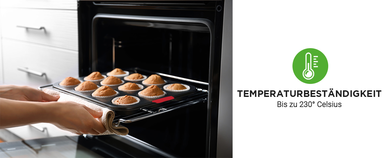 Набір форм для випічки NutriChef 8 шт. з антипригарним покриттям, включає: кексова форма, форма для піци, роз'ємна форма та інше. Підходить для духовки, миється в посудомийній машині, можна складати. Без PFOA, PFOS та PTFE.