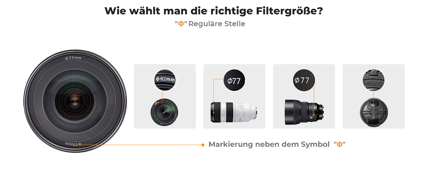 Фільтр ND K&F Concept Nano X-Serie Variabel 49mm, ND3-ND1000 (1.5-10 ступенів)