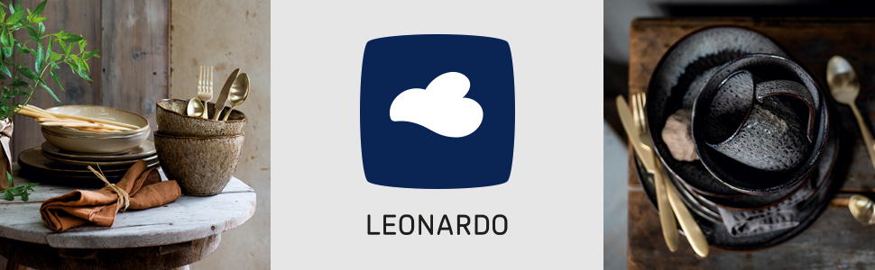 Набір тарілок LEONARDO HOME MATERA 6 шт., кераміка, зелений