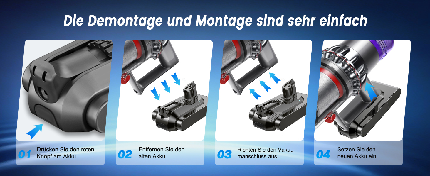 Акумулятор V11 для пилососів Dyson V11, V15, V15C, SV15, SV16, SV22, SV28 (Не підходить для V11 з гвинтовим типом)
