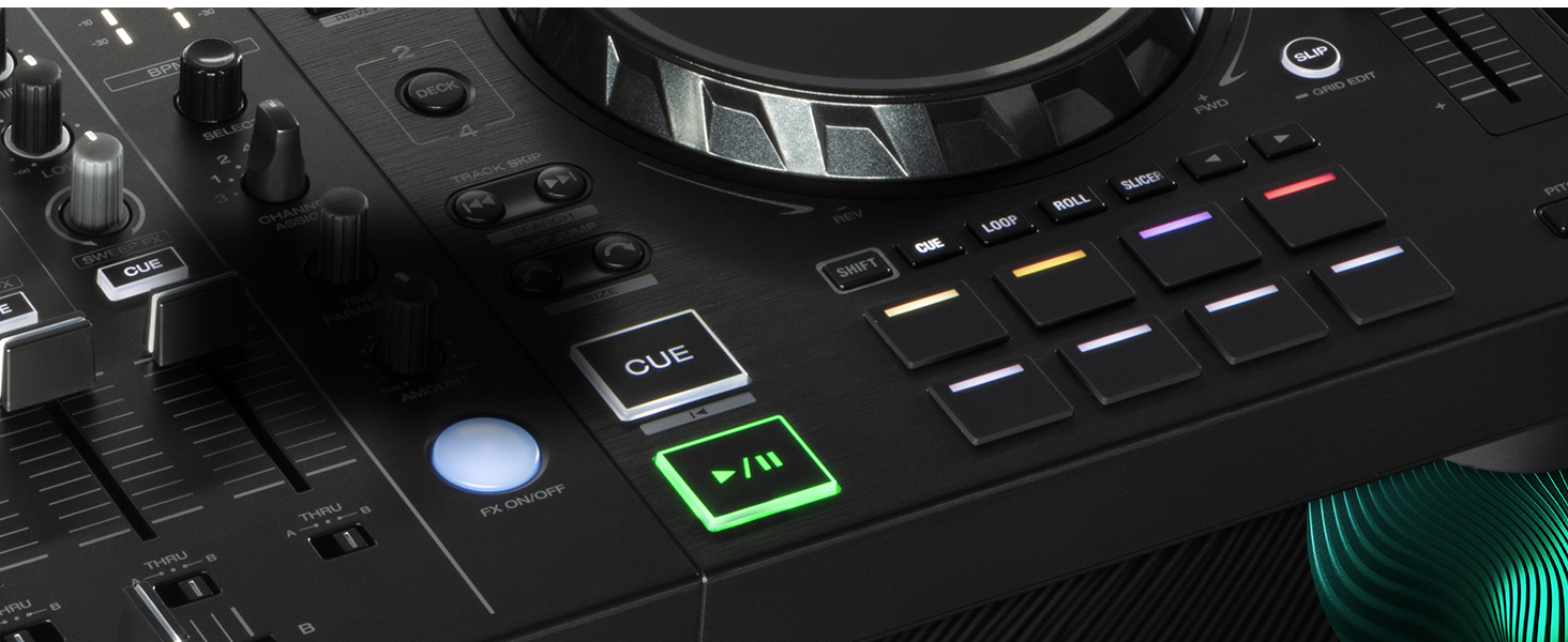 DJ контролер Denon DJ SC LIVE 4: 4 деки, Stem-розділення, Wi-Fi, вбудовані динаміки, сумісність з Serato DJ та Virtual DJ