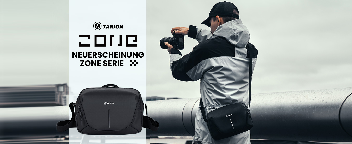 Чохол для камери TARION: водонепроникний, для DSLR та системних камер, з відділеннями для аксесуарів, чорний