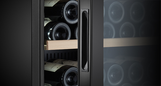 Kalamera 45-Bottle Dual Zone Wine Refrigerator - 120 Liter Capacity with LCD Display - 5-10°C/10-18°C Temperature Zones