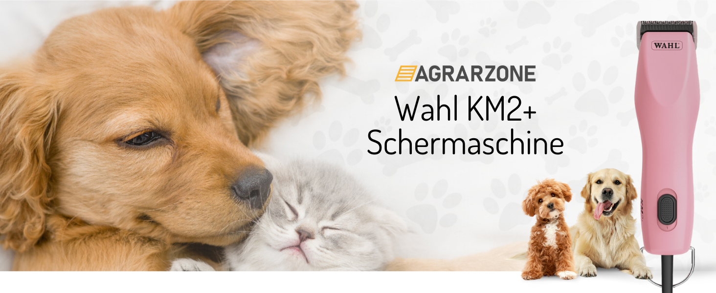 Машинка для стрижки собак Agrarzone Edition KM2+ з набором гребінців - Професійна тиха та маловібраційна машинка для грумінгів