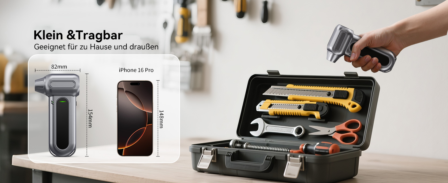 Електричний пилосос-піногенератор Orantronx Air Duster 200000 об/хв, 4-ступенева регулювання, акумуляторний, USB-зарядка, для ПК, клавіатури, авто, дивану, ноутбука, дому, вулиці