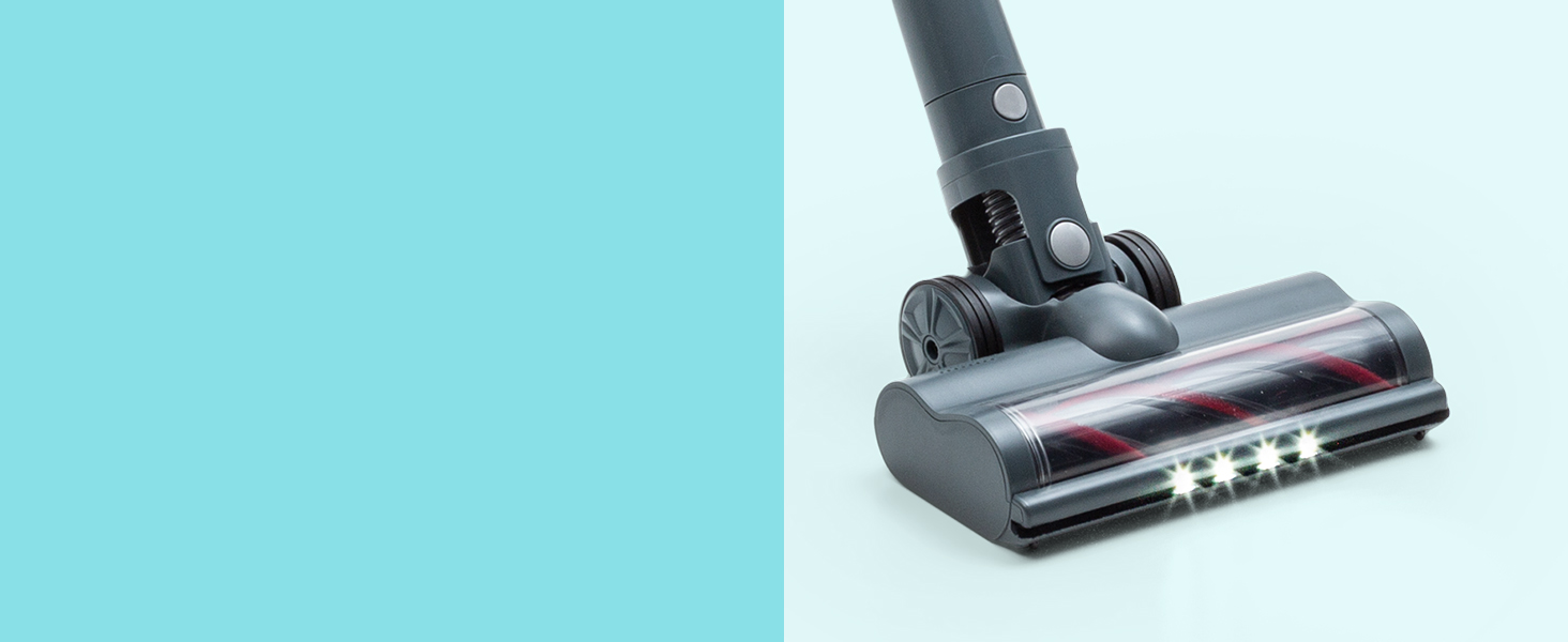 Бездротовий акумуляторний пилосос Klarstein без мішка з 4-ступеневим фільтром E12 EPA, для шерсті тварин, килима та твердих підлог, вертикальний пилосос без мішка з насадкою для підлоги 180° (сірий)