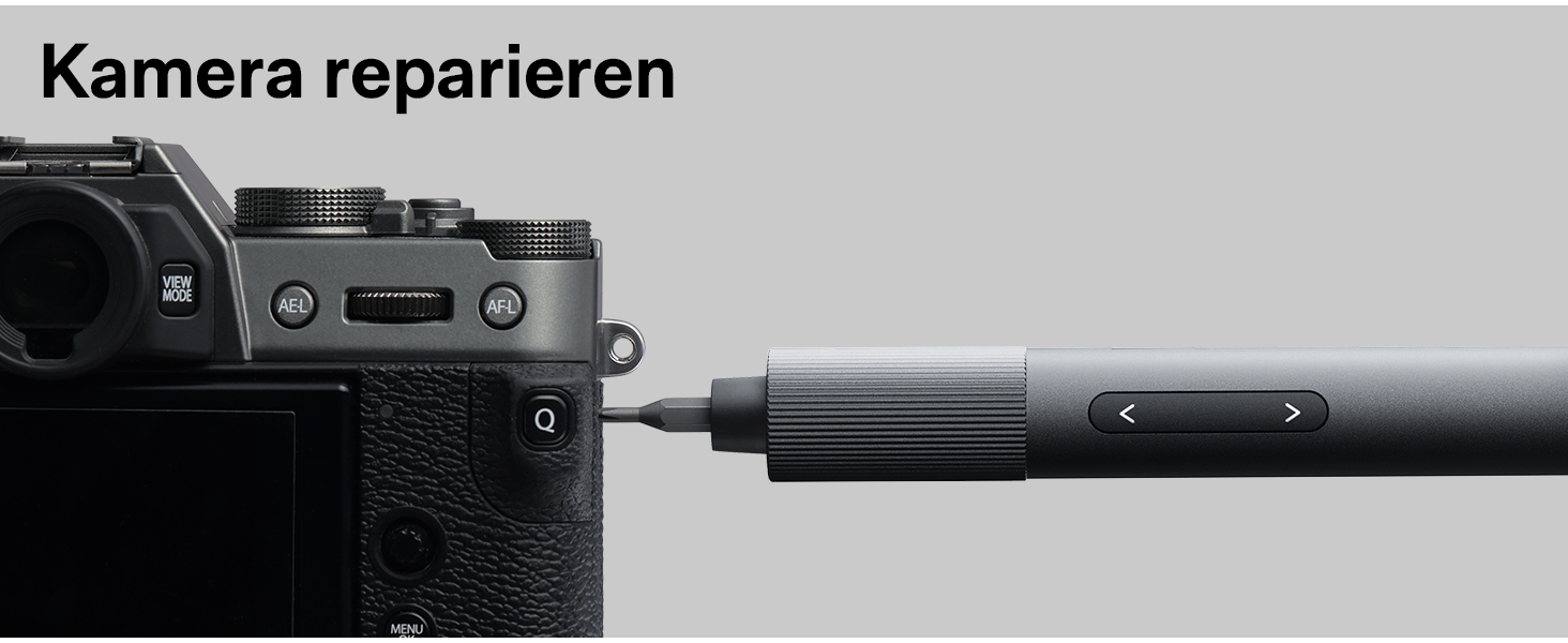 Набір викруток HOTO Feinmechaniker: електричний, магнітний, прецизійний. Для ремонту годинників, окулярів, телефонів, ПК. 170 об/хв, C4 × 28 мм