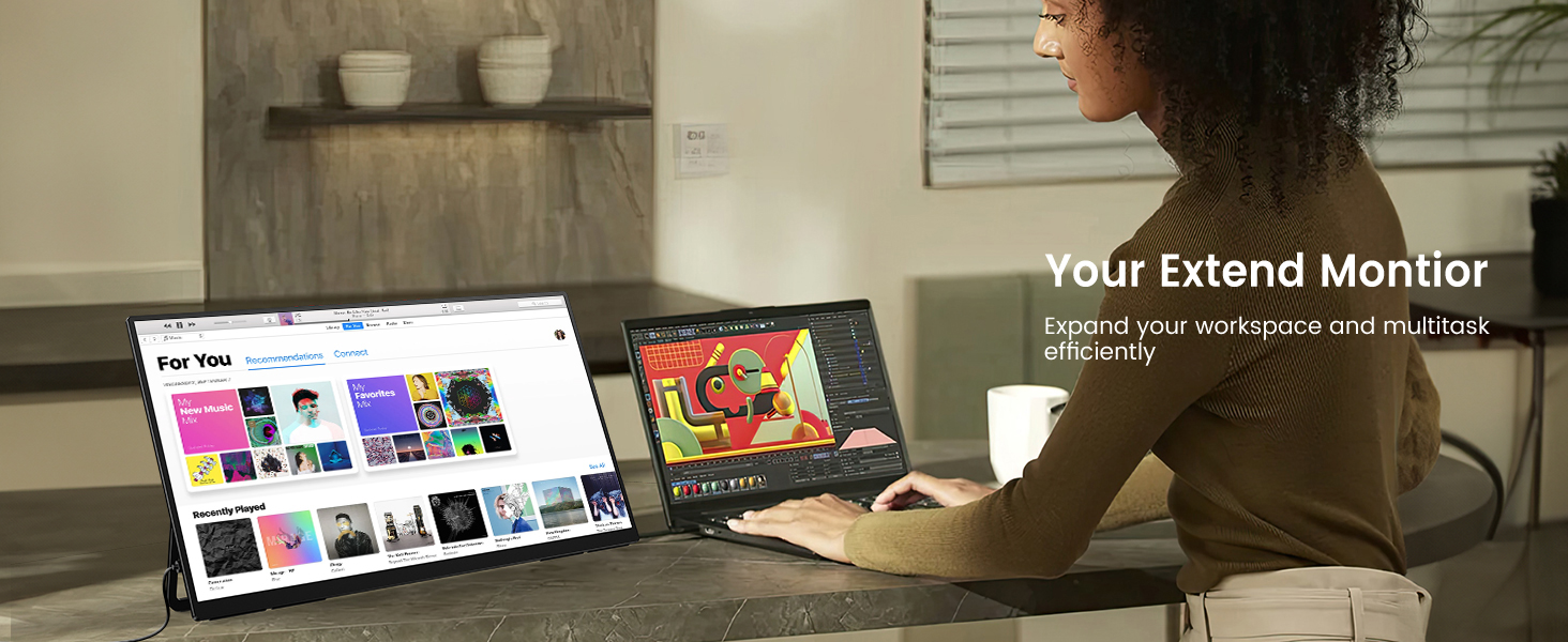 Монітор портативний UPERFECT 21.5