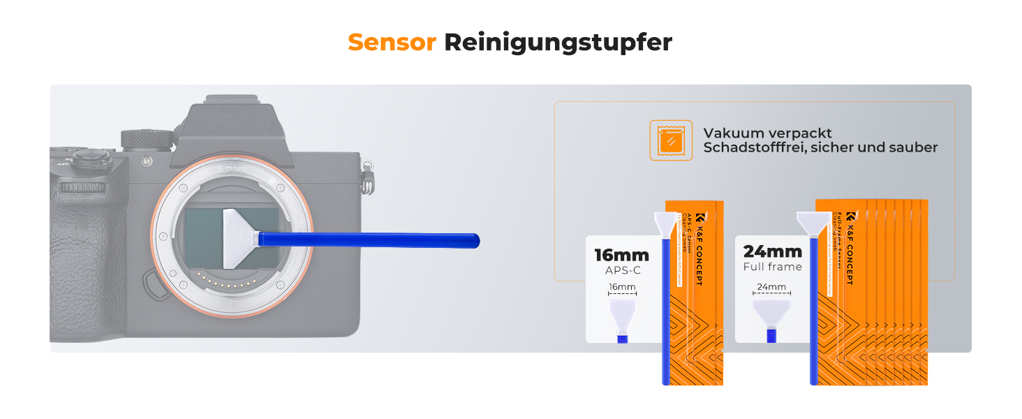 Набір для чищення камер та оптики K&F Concept 23-в-1: DSLR, об'єктиви, фільтри, мобільні телефони