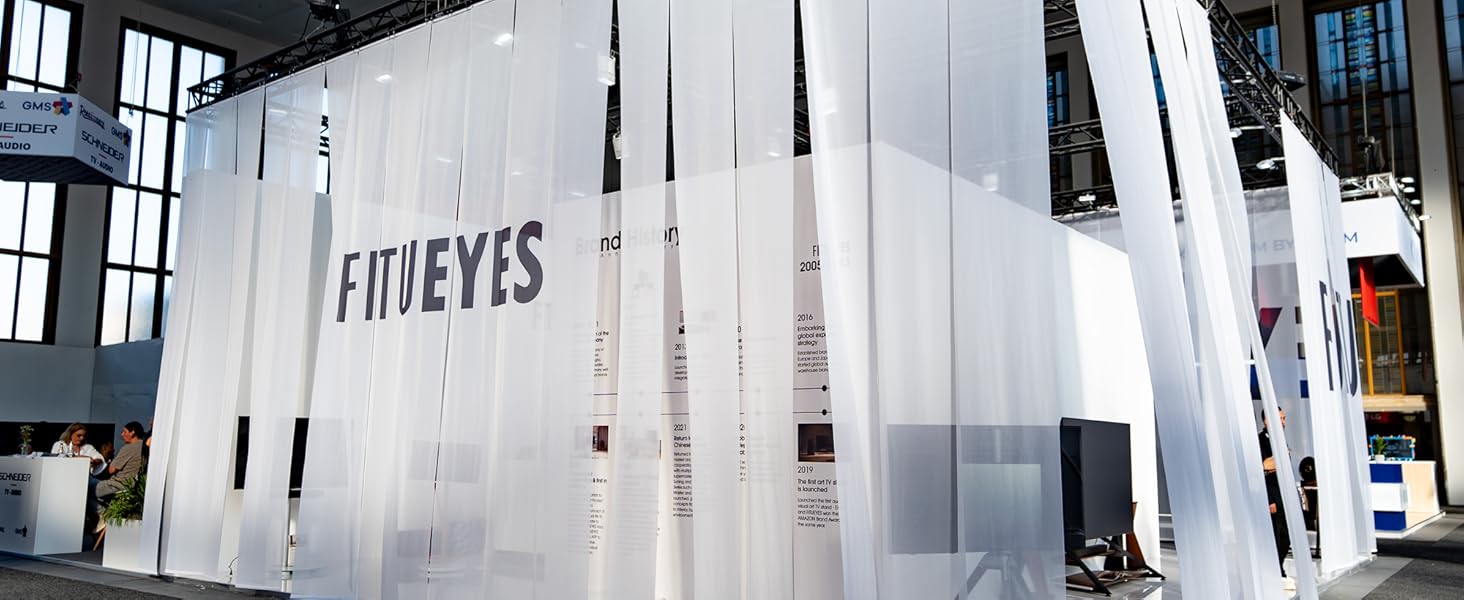 HiFi тумба FITUEYES для вінілу та аудіотехніки з полицями, 61x52x78 см - коричнева