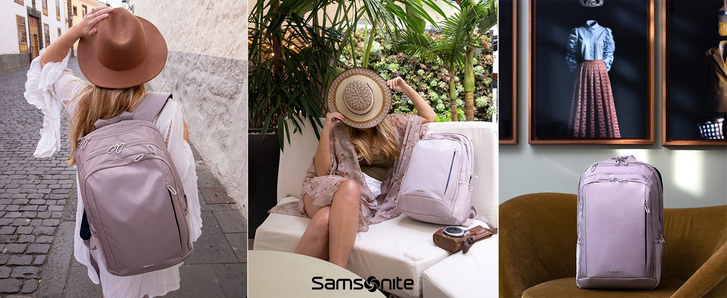 Рюкзак для ноутбука Samsonite Guardit Classy 15.6'' 21.5 л сірий