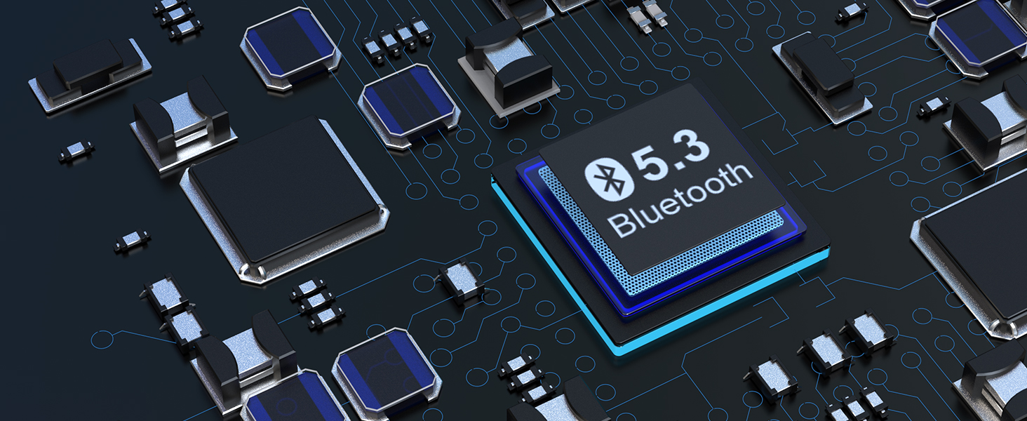 1Mii Bluetooth 5.3 HiFi Аудіоприймач для стереосистеми: Bluetooth адаптер з DAC (384kHz / 32bit), aptX HD, LDAC, оптичний/RCA вихід для AV ресивера або підсилювача (Чорний)