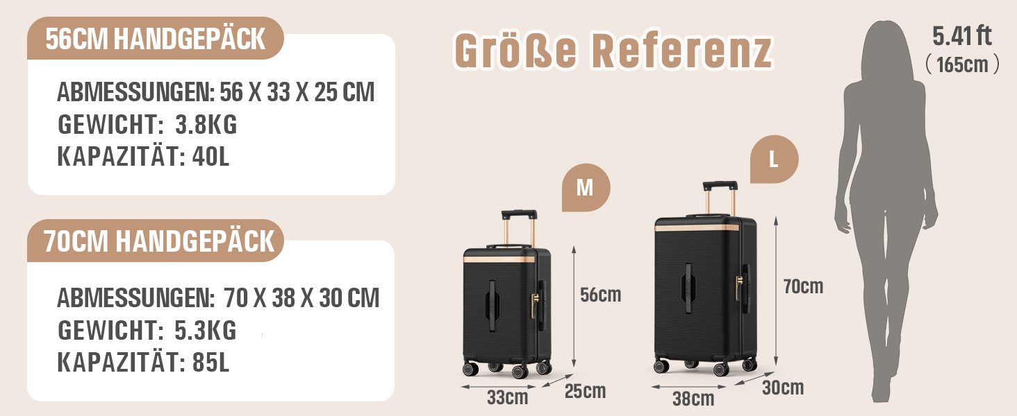 Чемодан Joyway ABS з жорсткою оболонкою, ручний багаж 56 см, з TSA замком, білий