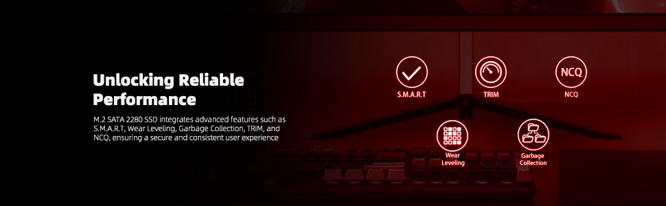 KingSpec 1TB M.2 SSD 2280: Внутрішній SSD-накопичувач SATA III 6Gb/s для ПК та ноутбука (швидкість читання/запису до 580/520 МБ/с)