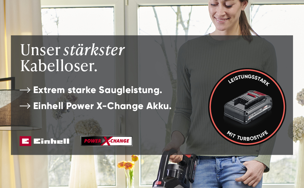 SEVERIN SEPURO акумуляторний ручний та стійковий пилосос з інноваційною технологією пилозбірників та акумулятором Einhell Power, бездротовий пилосос з мішком для алергіків, акумуляторний пилосос, HV 7185 (безмішковий варіант)