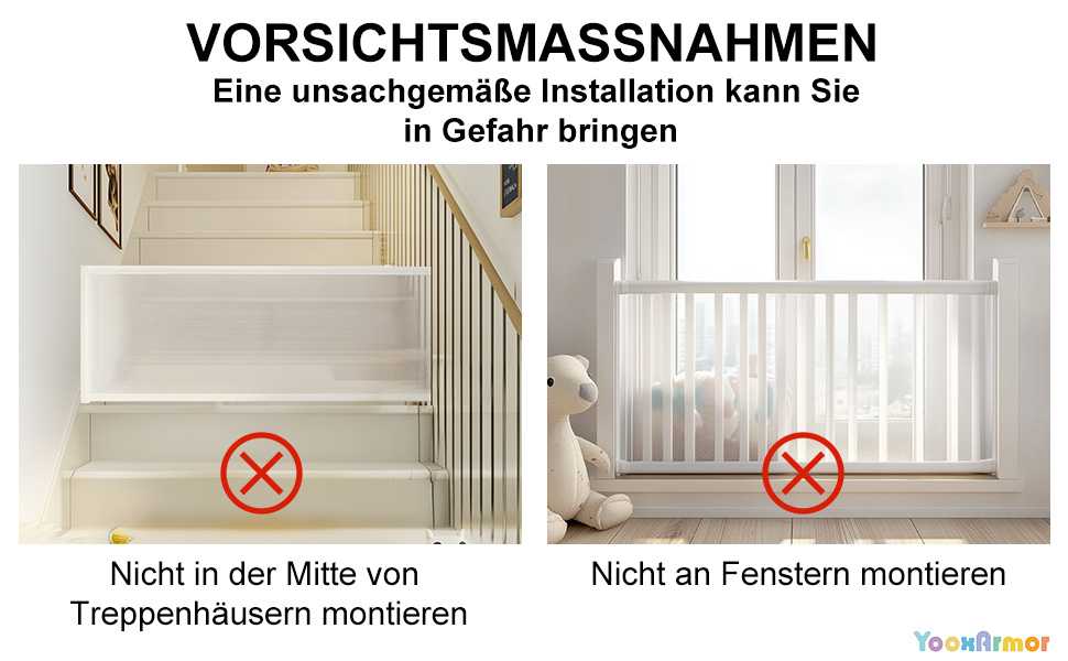 Захисний бар'єр для дитячих воріт, розтяжний, 0-140 см. Захист від падіння для дітей, котів та собак. Підходить для сходів, дверей, внутрішнього та зовнішнього використання. Розміри: 86x140 см