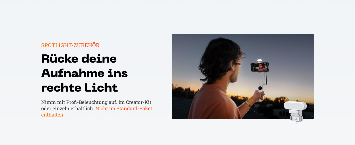 Insta360 Flow - Gimbal для смартфона з автотрекінгом, 3-осьова стабілізація, вбудований селфі-стік та штатив, білий