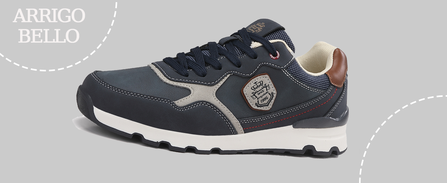 ARRIGO BELLO Кросівки чоловічі для активного відпочинку, роботи та хайкінгу, легкі, розмір 41-46, колір блакитний