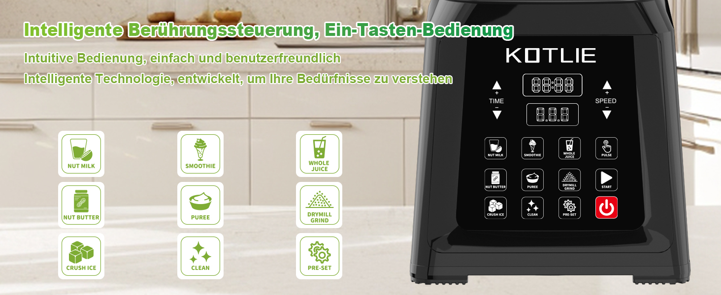 Міксер настільний KOTLIE NY-8088EJA, 2л, 7 функцій, самоочищення