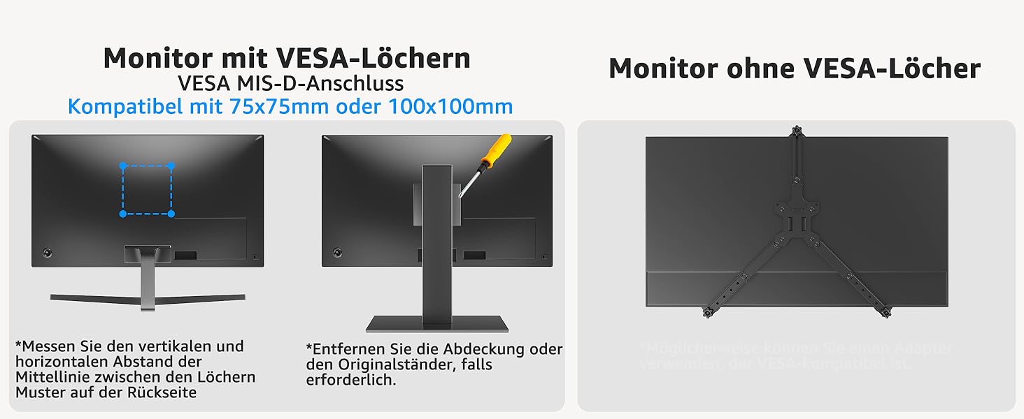 Кріплення для монітора MOUNTUP Dual - для 2 моніторів 13-32 дюйми, регульоване, настільне, VESA 75/100mm