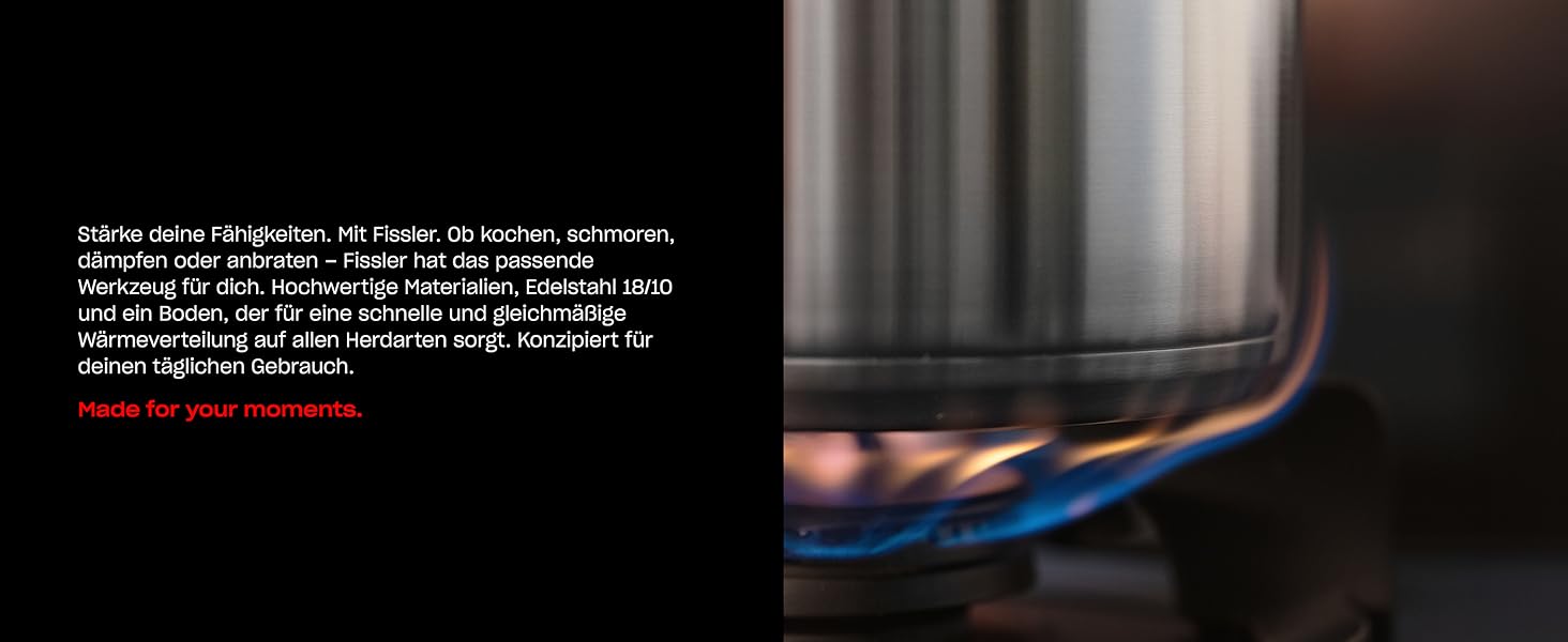Сковорода Fissler Catania Edelstahl 28 см – нержавіюча сталь, індукція, термостійка до 230°C