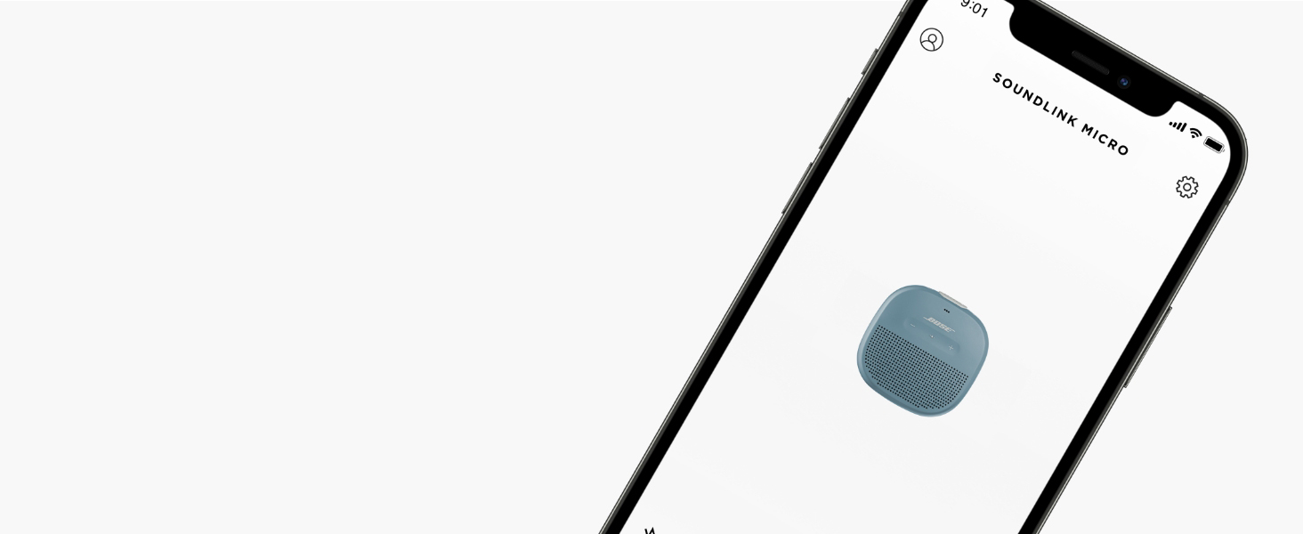 Портативна Bluetooth колонка Bose SoundLink Micro чорного кольору