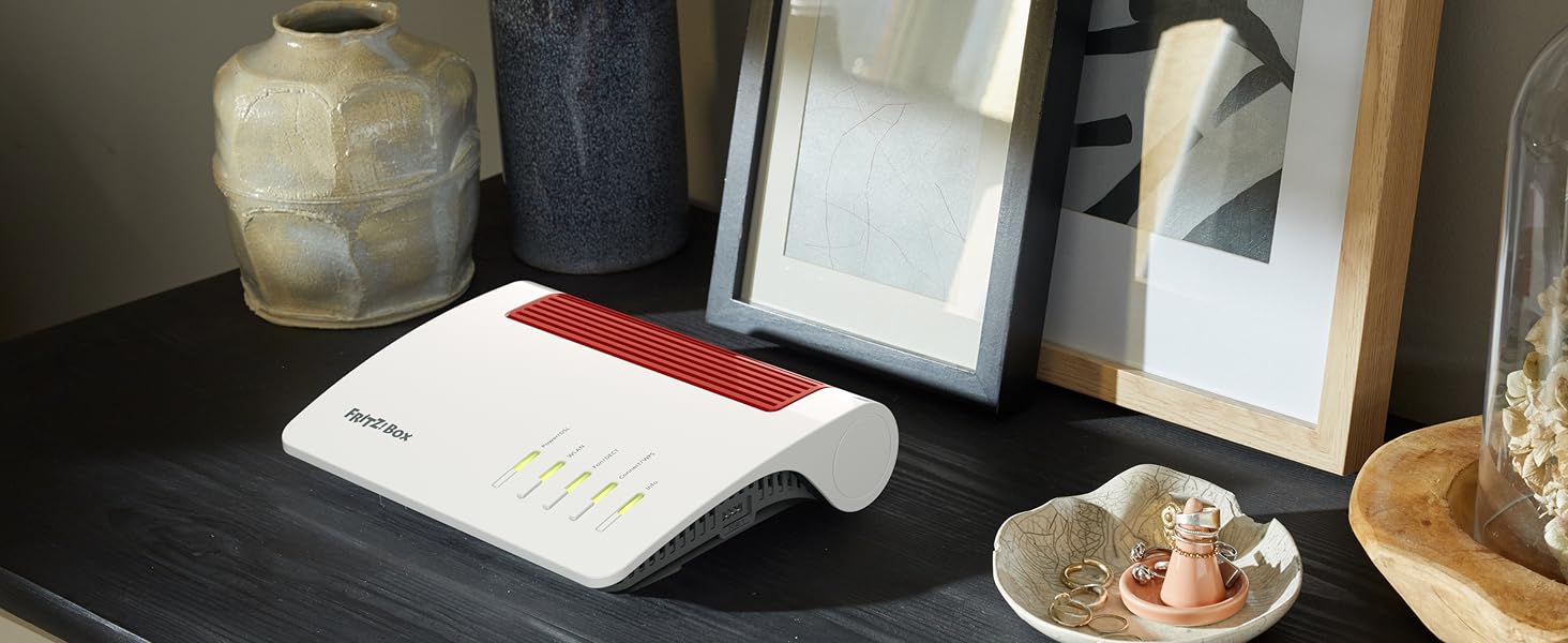 Набір FFRITZ!Powerline 1240E/1000E WLAN: Wi-Fi точка доступу, 1200 Мбіт/с, для медіа-стримінгу та NAS, білий