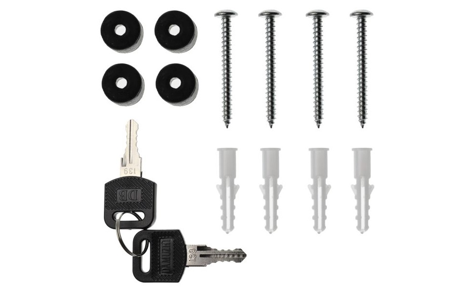 Поштовий ящик Verda з газетницею, нержавіюча сталь, антрацит, 2 ключі - дизайнерський настінний поштовий ящик з прихованим замком