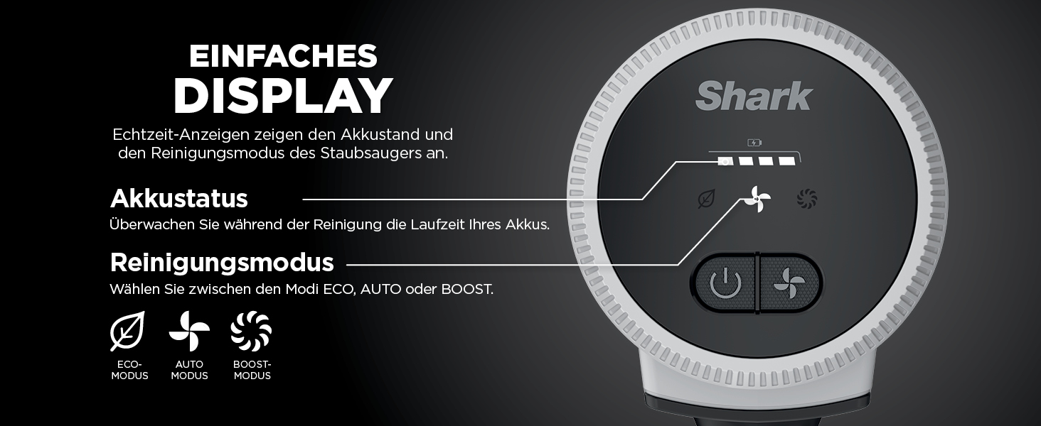 Пылесос Shark Clean & Empty с базой для автоматической выгрузки мусора, до 40 минут работы, беспроводной, самоочищающийся, для шерсти животных, ковров и твердых полов, с LED-подсветкой, тихий, белый/синий, BU3521EU