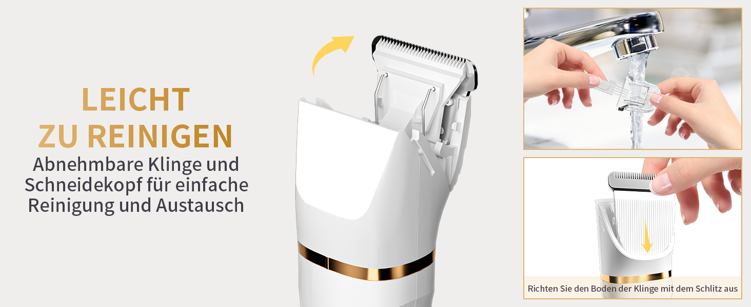 Електричний жіночий тример 3-в-1 для тіла, бікіні та носа. Вологостійкий IPX7, USB-зарядка. Чорний або білий.