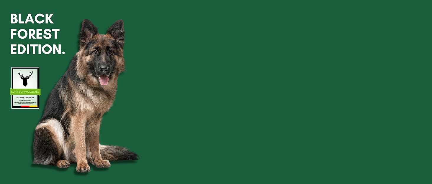 Щітка для собак з довгим волоссям для видалення підшерстка - 100% натуральна щетина, Made in Germany. М'яка щітка для розплутування та вирівнювання шерсті без вискубування - масивний дерев'яний ручка з сертифікацією FSC® + додатковий засіб для чищення щітки