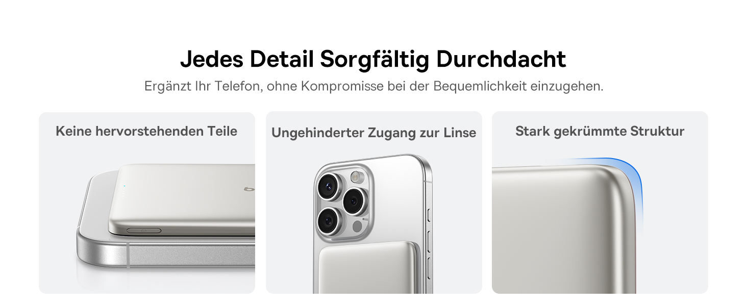 Power Bank Baseus Picogo AM41: Тонкий Magsafe Powerbank, PD 20W, 5000mAh, USB-C, для iPhone 17/16/15/14/13/12 (Titan)