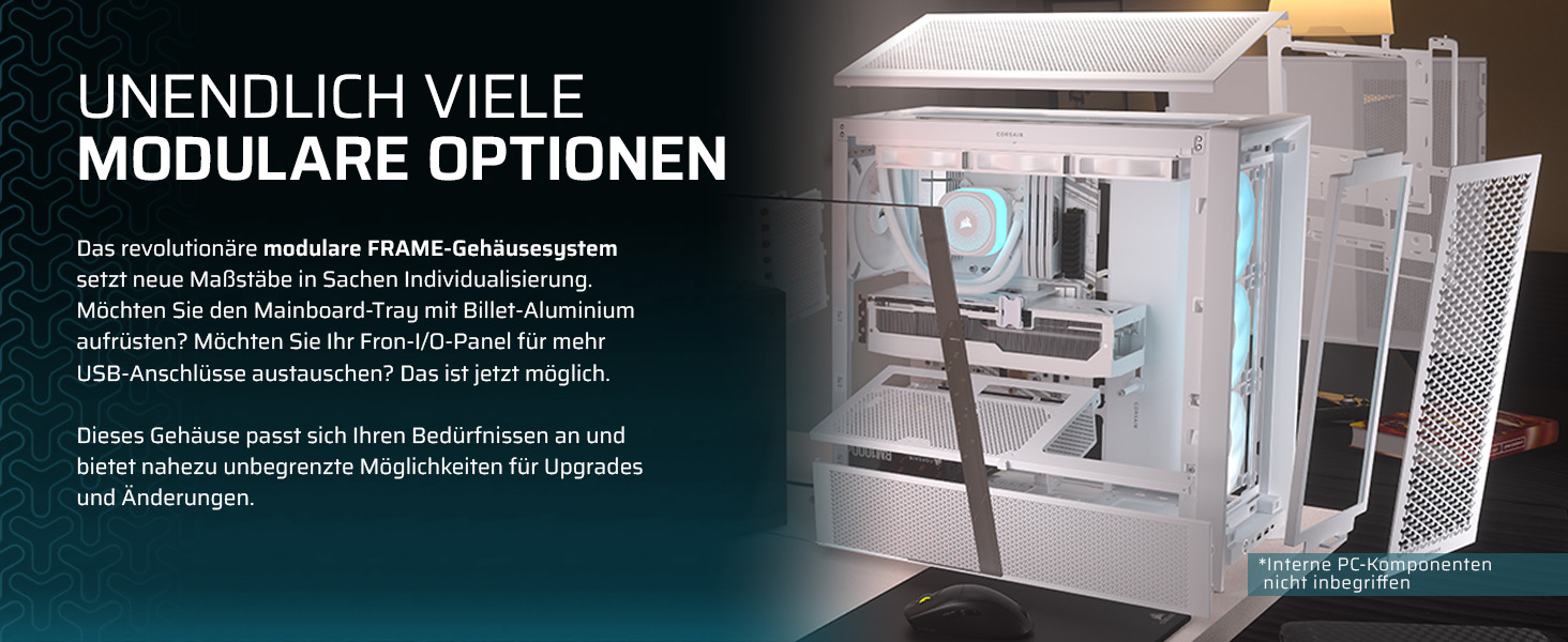 Корпус ПК CORSAIR 4000D RS ARGB Mid-Tower ATX з RGB підсвічуванням, чорний