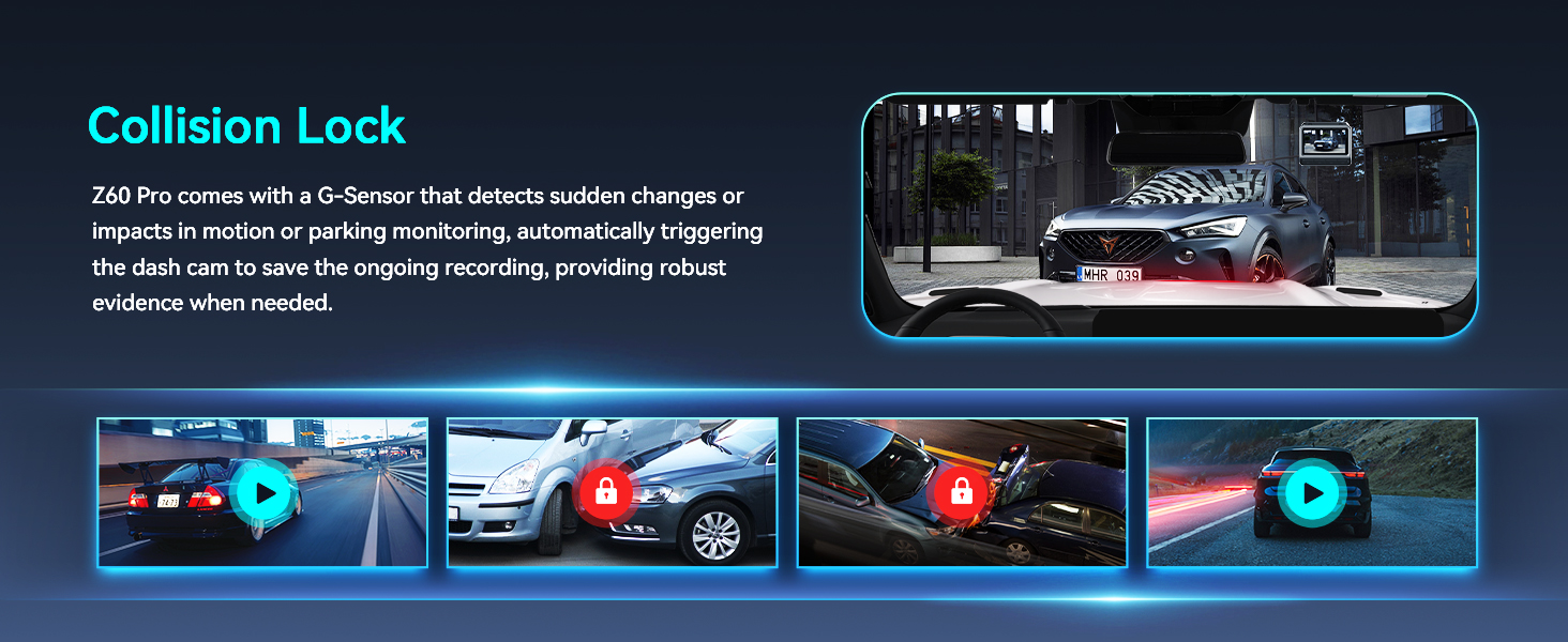 DDPAI Z60 Pro: 4K відеореєстратор з подвійними камерами STARVIS, GPS, WiFi, 32GB, 24h парковка