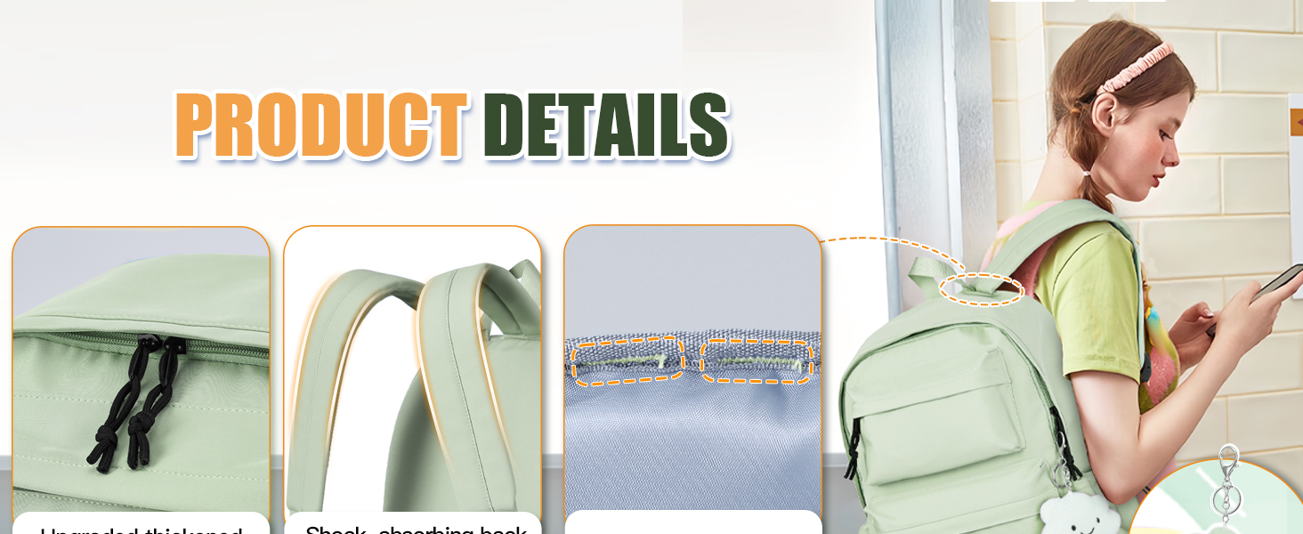 Жіночий рюкзак FIORETTO для дівчаток та хлопчиків, 15.6