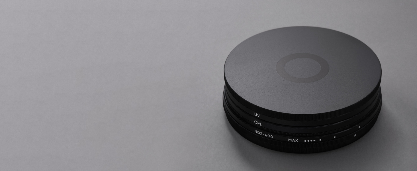 Набір фільтрів Urth 43mm: UV, CPL (поляризаційний), ND2-400