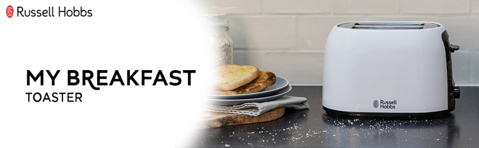 Електричний чайник Russell Hobbs My Breakfast 1.7л, 2200W з прихованим нагрівачем та фільтром від накипу