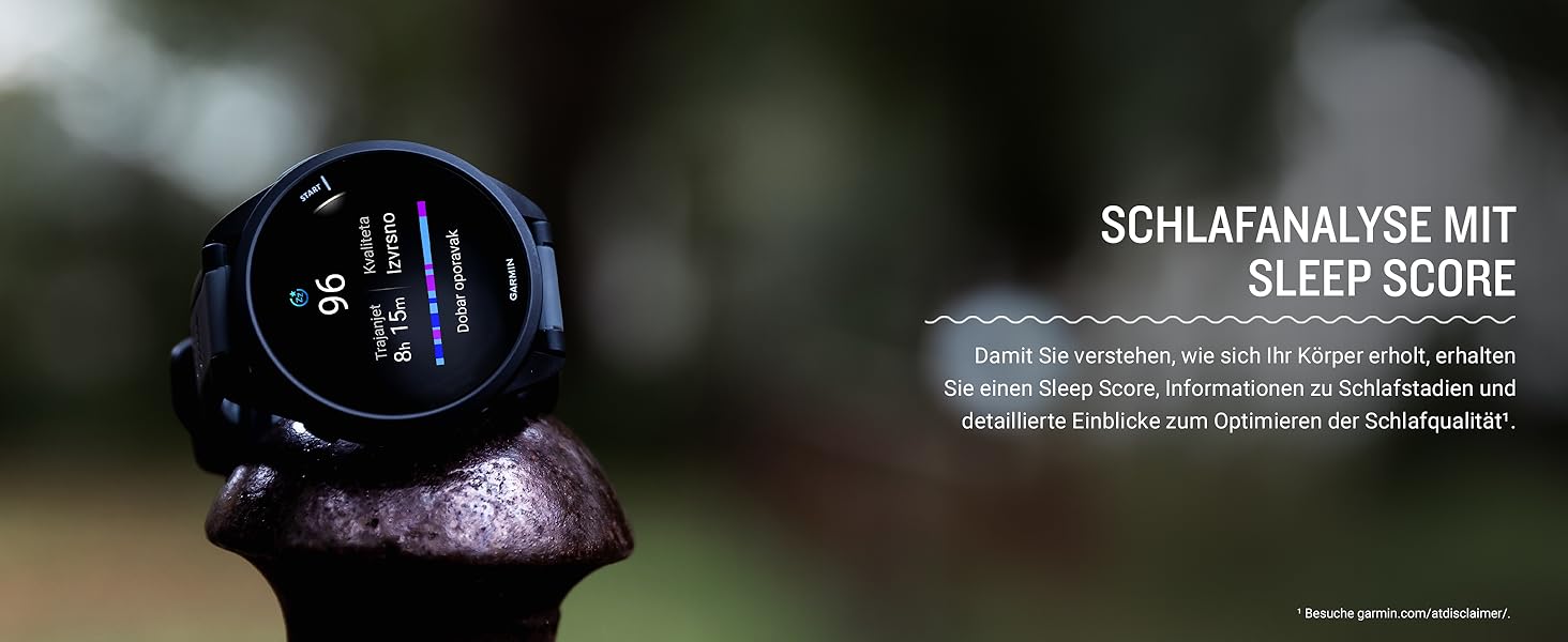 Garmin Forerunner 165 43mm: Розумний годинник для бігу з AMOLED екраном, до 11 днів роботи, 25+ спортивних функцій, рекомендації тренувань та моніторинг здоров'я