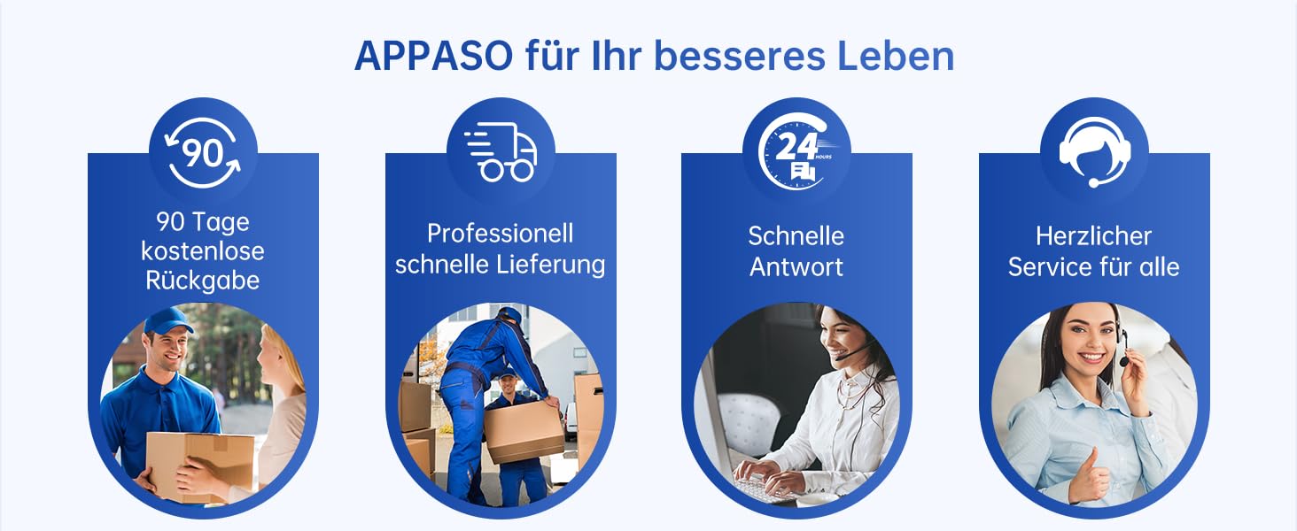 Кухонний змішувач Appaso з висувною лійкою, високотискний, 2 режими, 360° обертання, нержавіюча сталь, без свинцю та нікелю