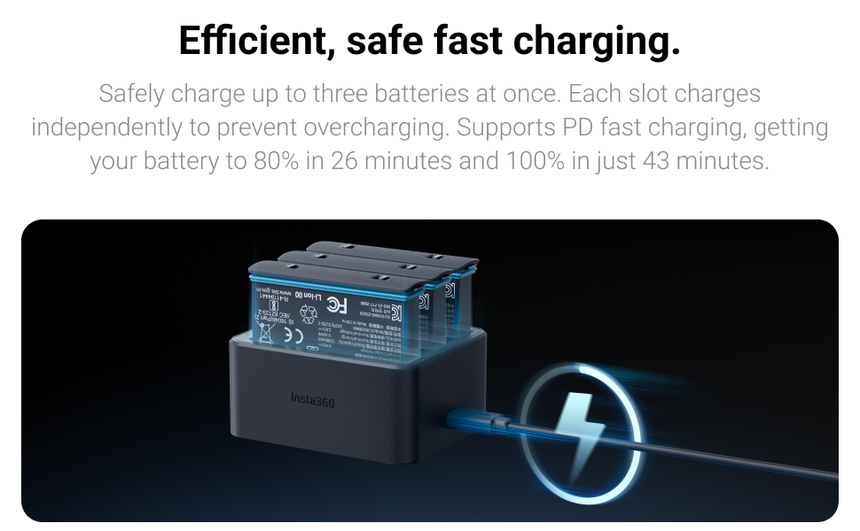 Хаб швидкої зарядки Insta360 X4