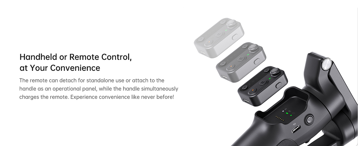 Hohem iSteady V3 – Стабілізатор для смартфона з AI-трекером, магнітним світлом та пультом ДУ