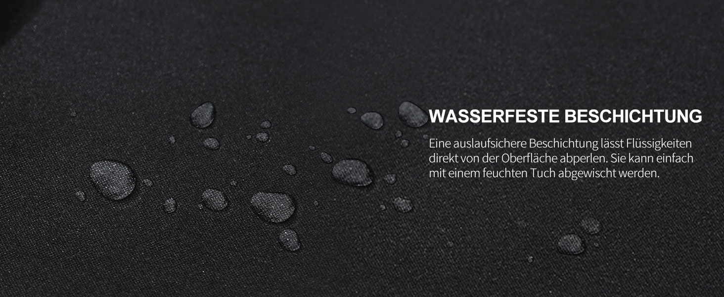 TECKNET XXL килимок для миші Speed Gaming, 900x400 мм, чорний, для геймерів, вологостійкий, з покращеною поверхнею для точності та швидкості, з неслизькою гумовою основою