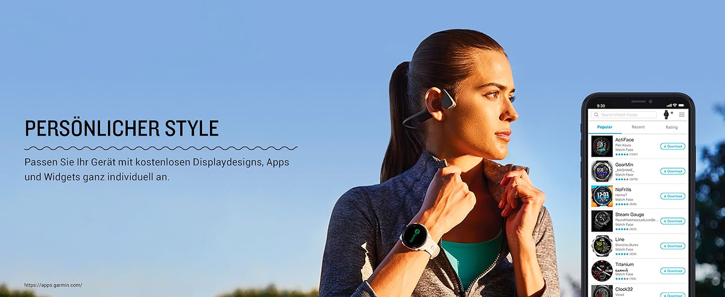 Розумний годинник Garmin Venu 2 Plus – GPS, Bluetooth, голосовий помічник, AMOLED дисплей, Garmin Music, Garmin Pay (відновлений)