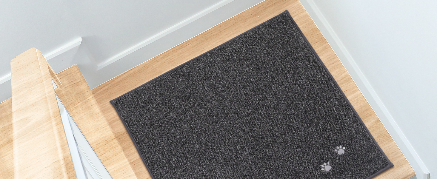 BEQHAUSE Non-Slip Stair Treads - 15 Pack, Washable Carpet for Stairs - Safe for Kids, Seniors & Pets, 22x70cm (8.7 x 27.5 inch), 100% Polyester with TPE Backing